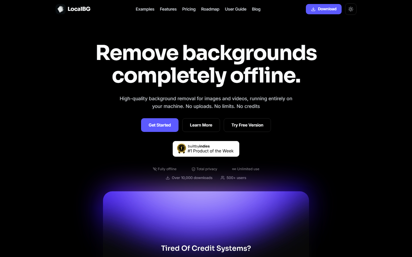 LocalBG website